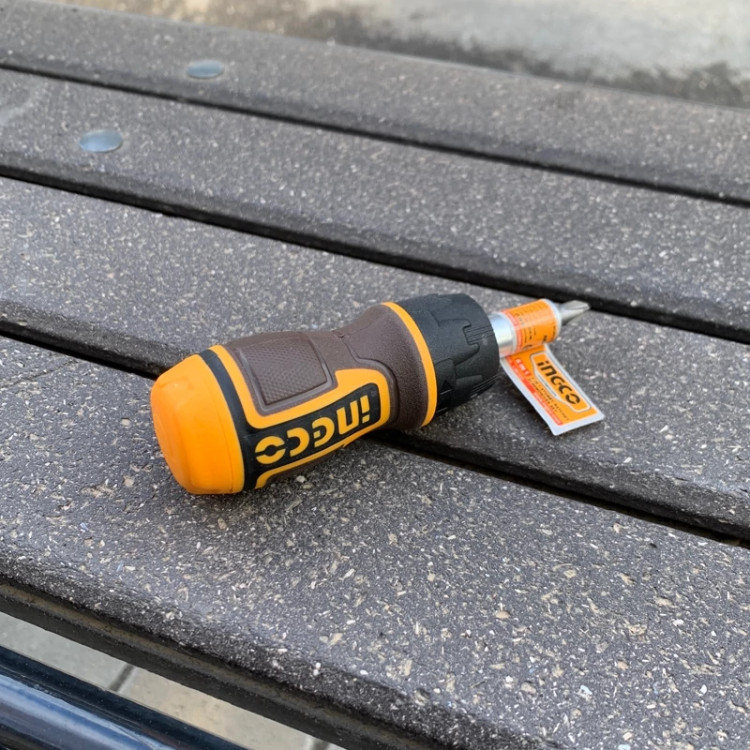 Screwdriver Ratchet اینکو Model Akisds1728 - Top View