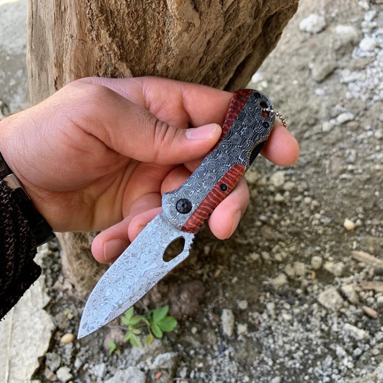 Knife Mini Folding Brand باک Model X82 - Side View