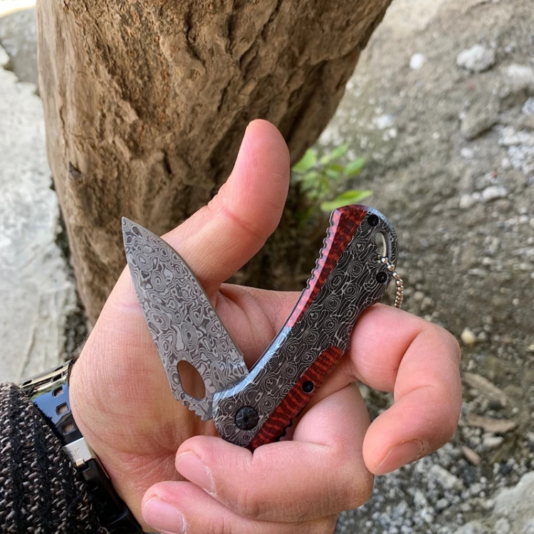 Knife Mini Folding Brand باک Model X82 - Detail View