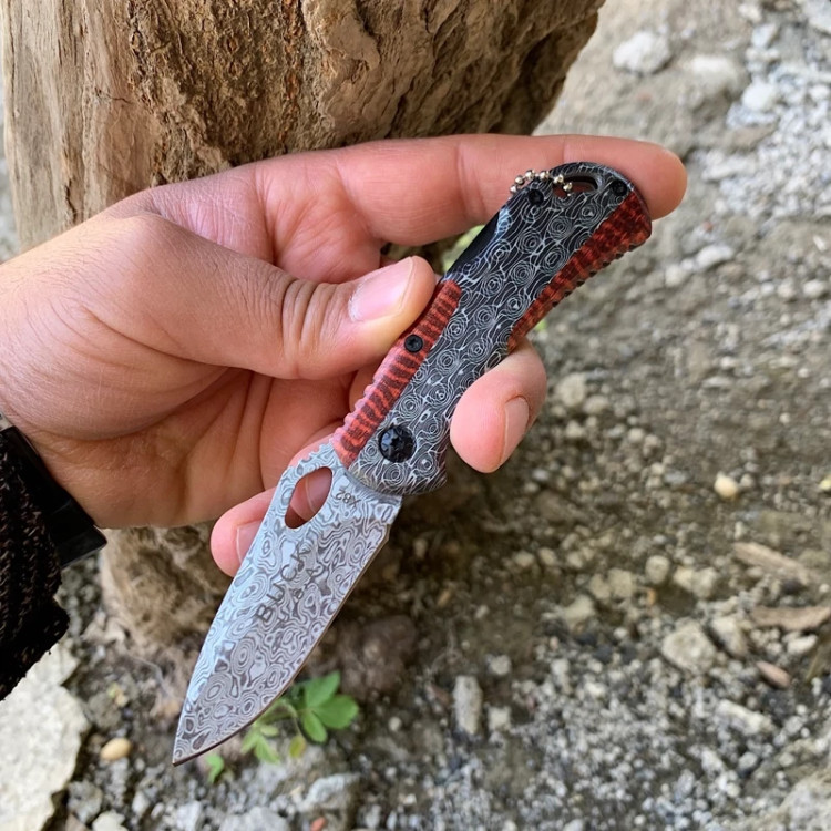 Knife Mini Folding Brand باک Model X82 - Front View