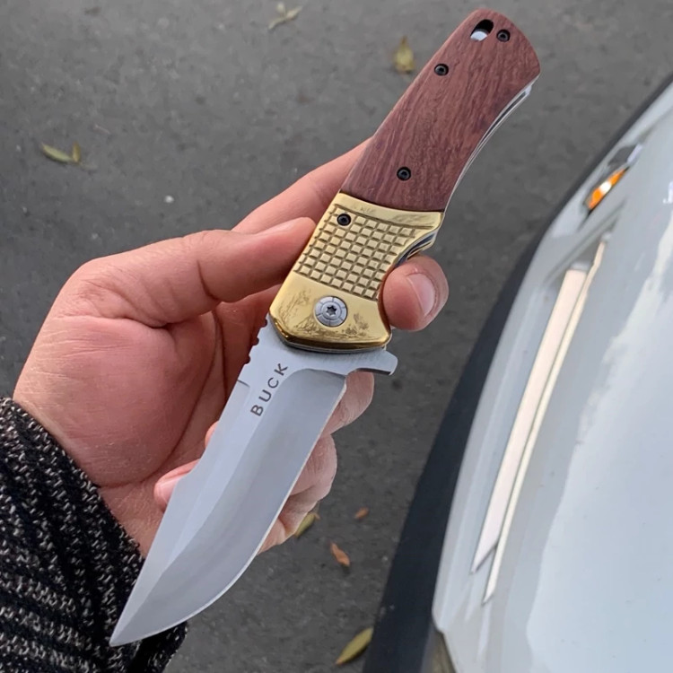 Knife Folding Brand باک - Front View