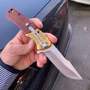 Knife Folding Brand باک - Side View