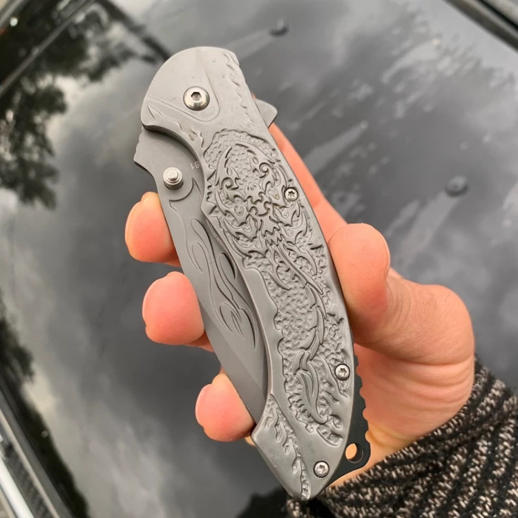 Knife Folding Brand برونینگ Model B061 - Back View