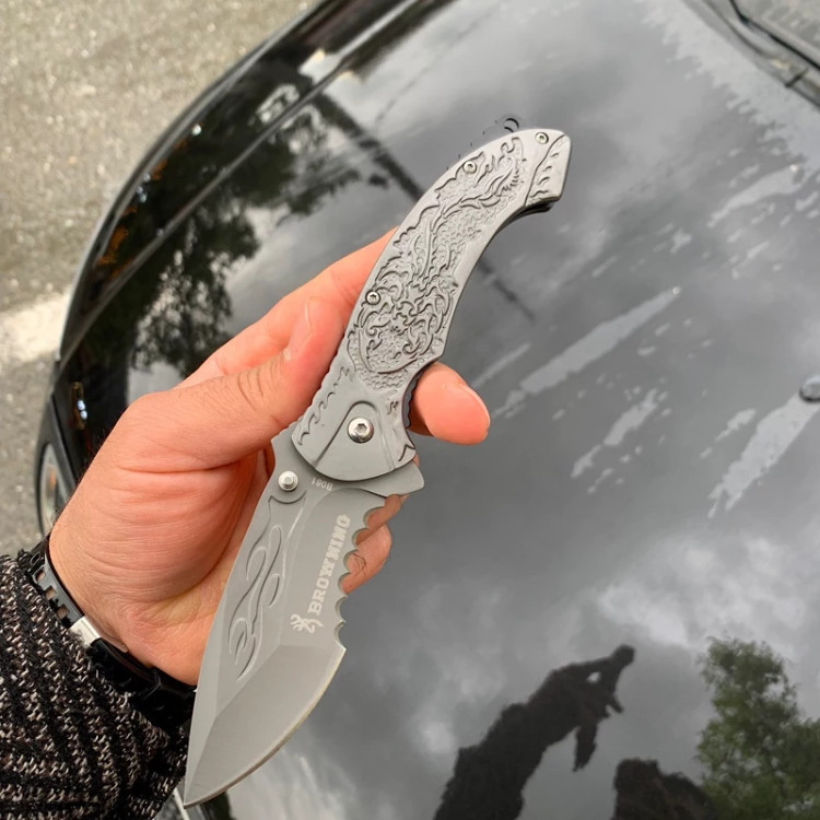 Knife Folding Brand برونینگ Model B061 - Side View