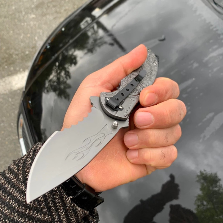 Knife Folding Brand برونینگ Model B061 - Top View