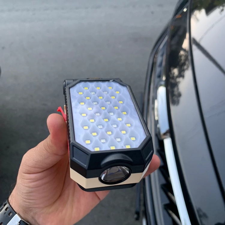 Rechargeable Light Camping Model W599B - Bottom View