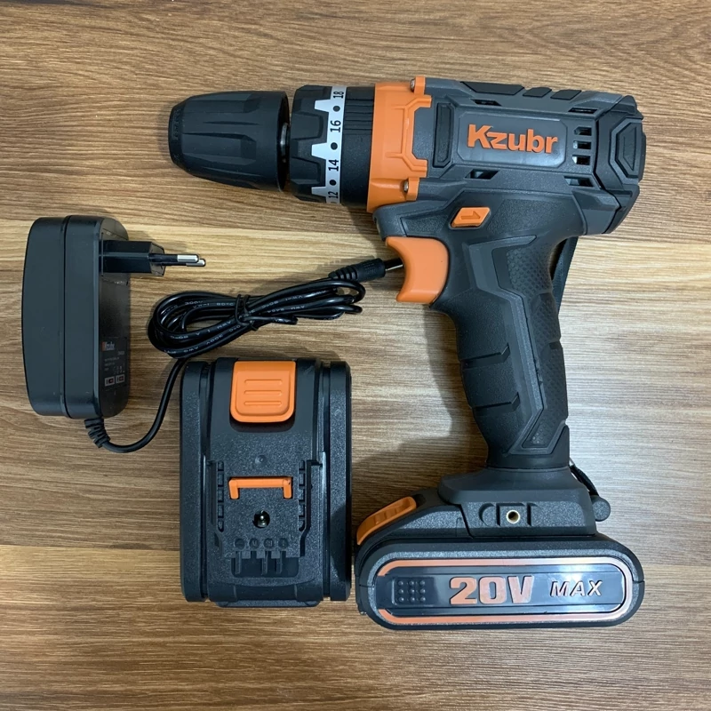 Screwdriver و Drill Cordless 20 ولت زوبر Model K10006 - Front View