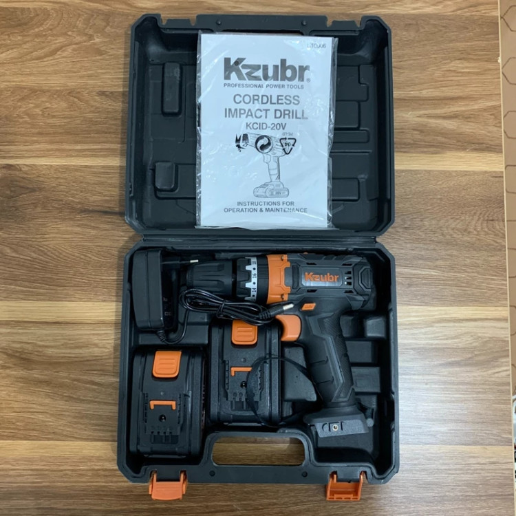 Screwdriver و Drill Cordless 20 ولت زوبر Model K10006 - Side View
