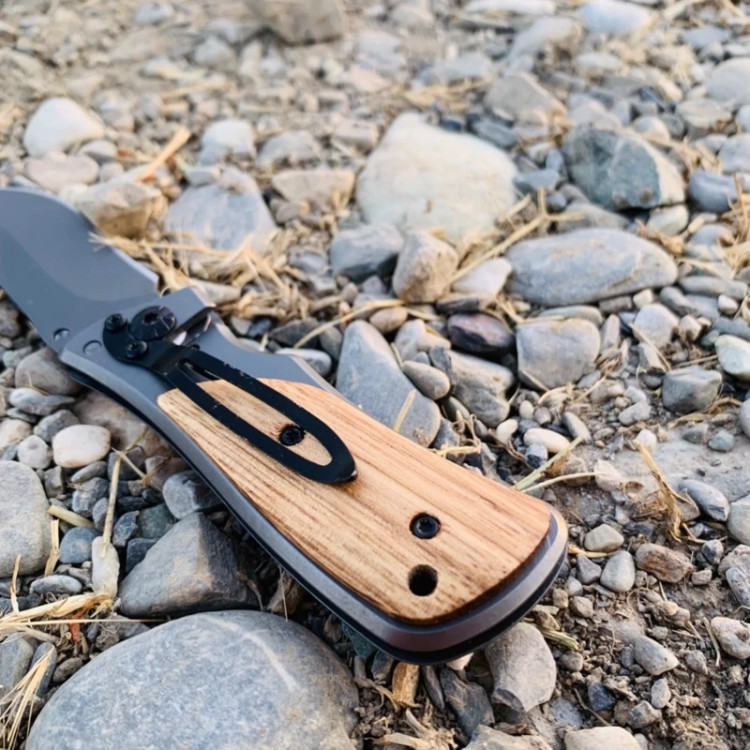 Knife Folding Brand باک Model X35 - Side View