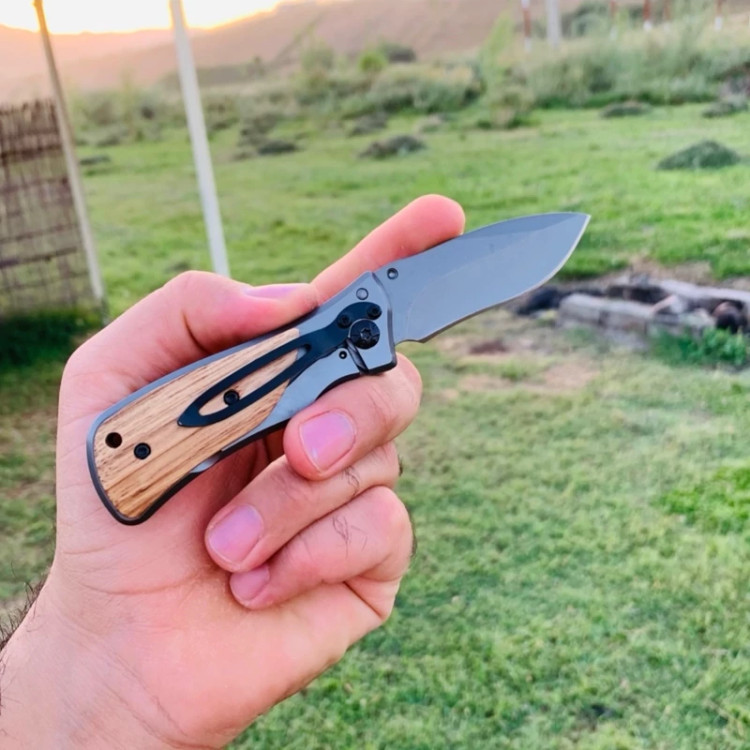 Knife Folding Brand باک Model X35 - Detail View