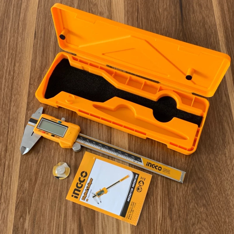Caliper دیجیتال 150 میلی Tape Measure Brand Ingco Model Hdc011200 - Front View
