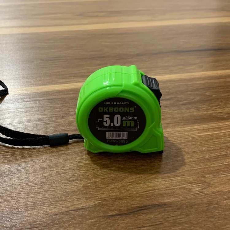 Tape Measure 5 Tape Measureی Okboons کیفیت Top - Side View