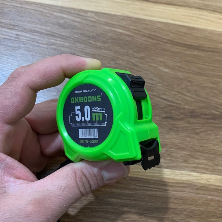 Tape Measure 5 Tape Measureی Okboons کیفیت Top - Bottom View