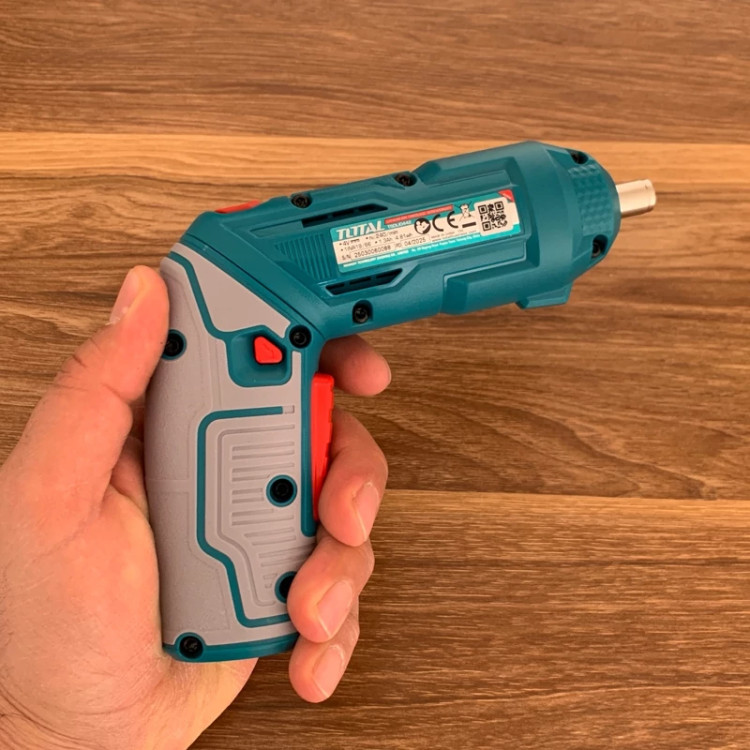 Screwdriver Cordless Breaker Bar Brand توتال Model Tsdli0442 - Side View