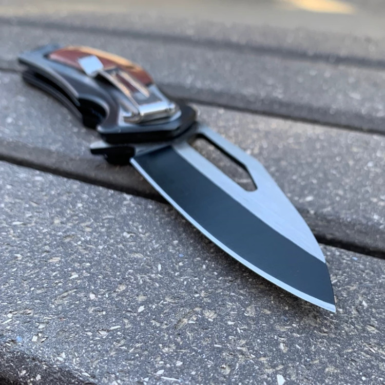 Knife باک Folding - Back View