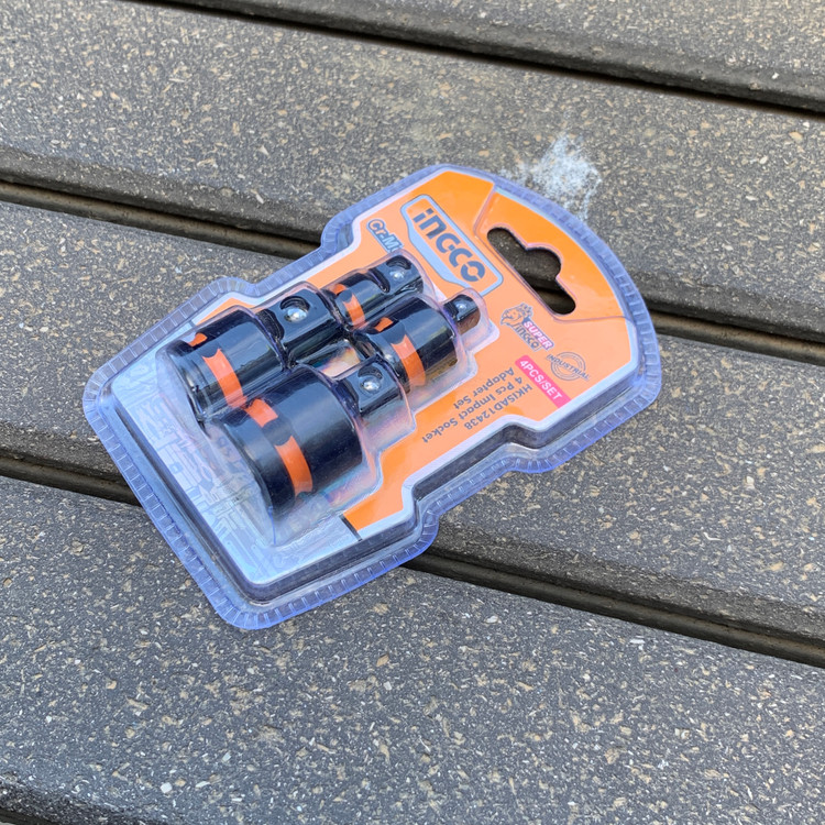 Set 4 Pieceی Adapter Socket اینکو Model Hksad1248 - Top View
