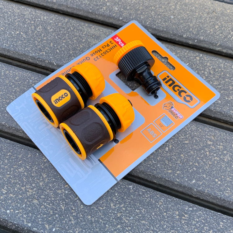 Coupling شلنگ آب اینکو Model Hhcs-03122 Set 3 Pieceی - Front View