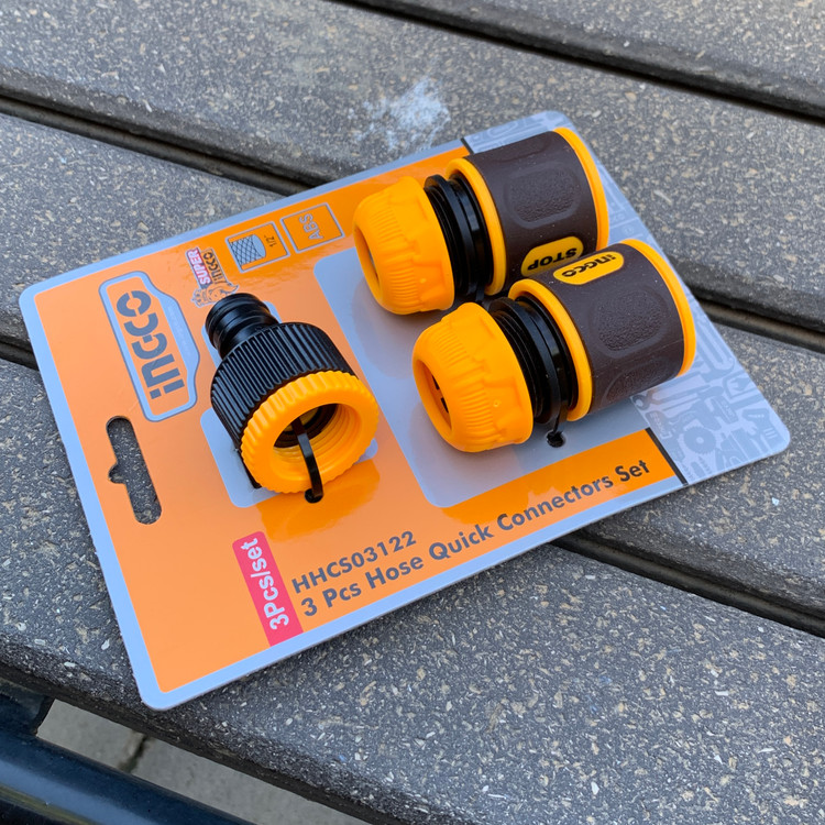 Coupling شلنگ آب اینکو Model Hhcs-03122 Set 3 Pieceی - Detail View