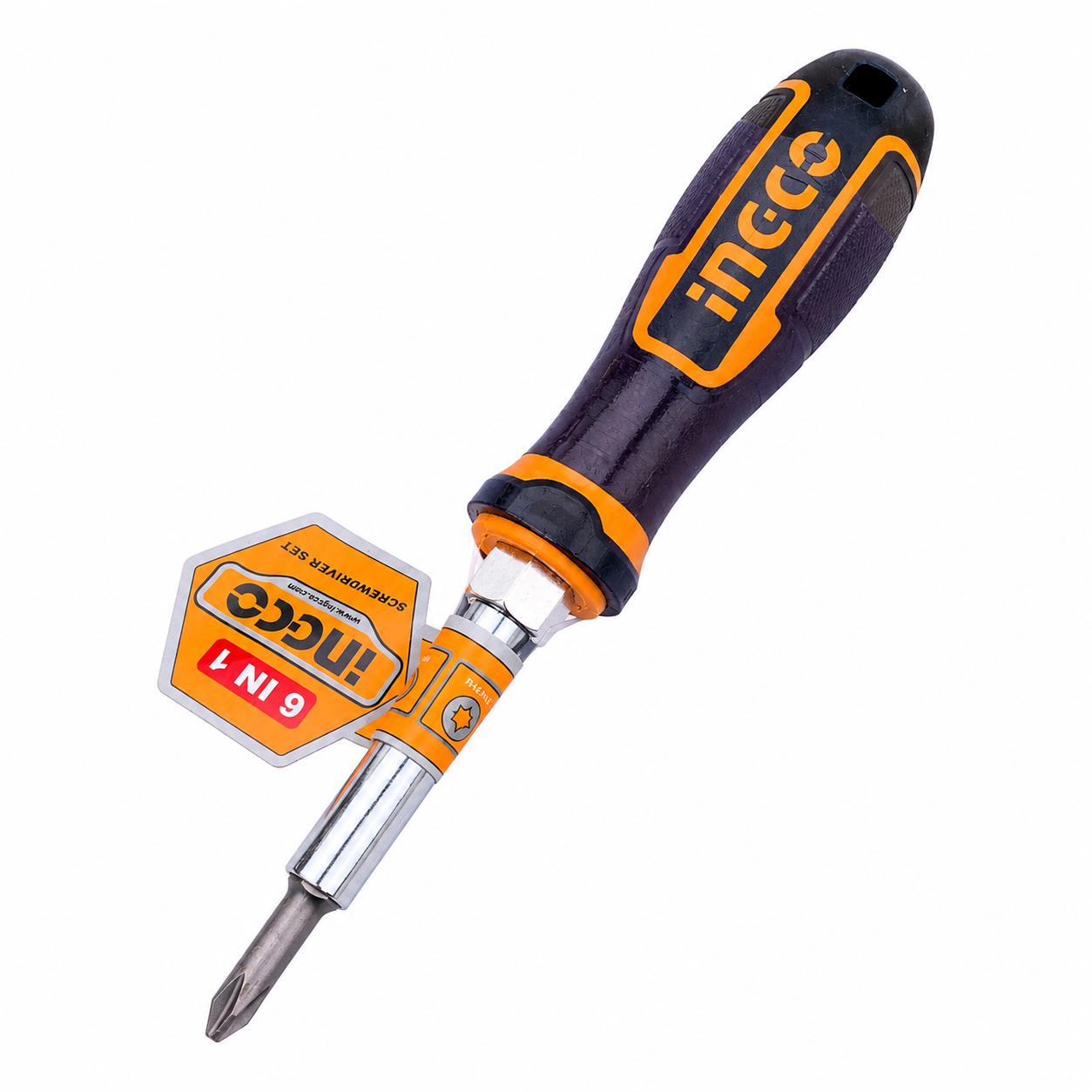 پیچ گوشتی 6 کاره اینکو مدل AKISD0608